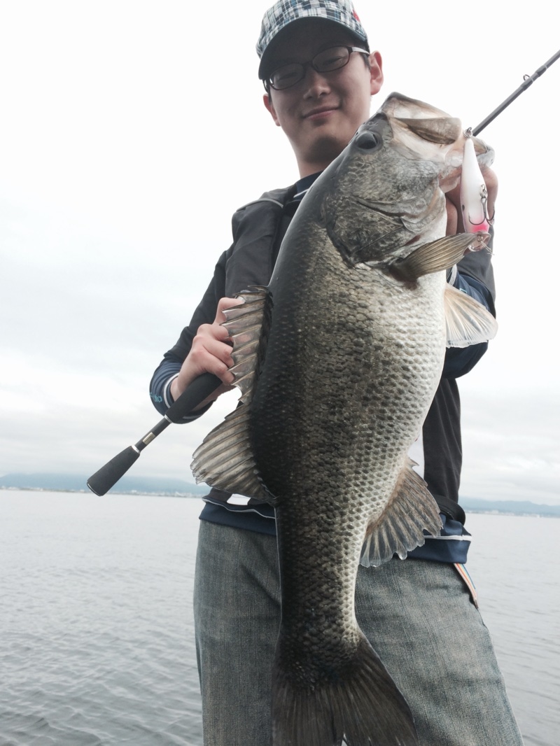 滋賀県琵琶湖・トップウォーターでバス6匹釣果