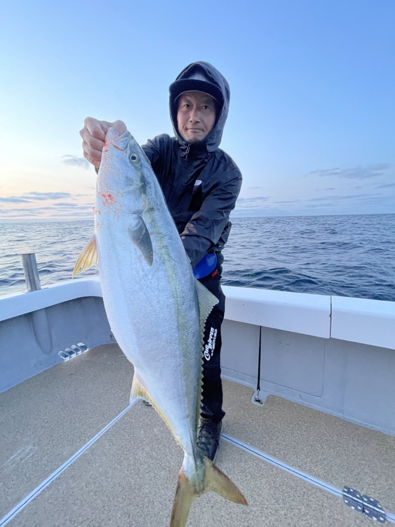 玄界灘ヒラマサキャスティング