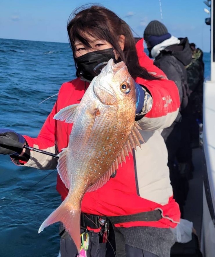 にらみ鯛を釣りに!