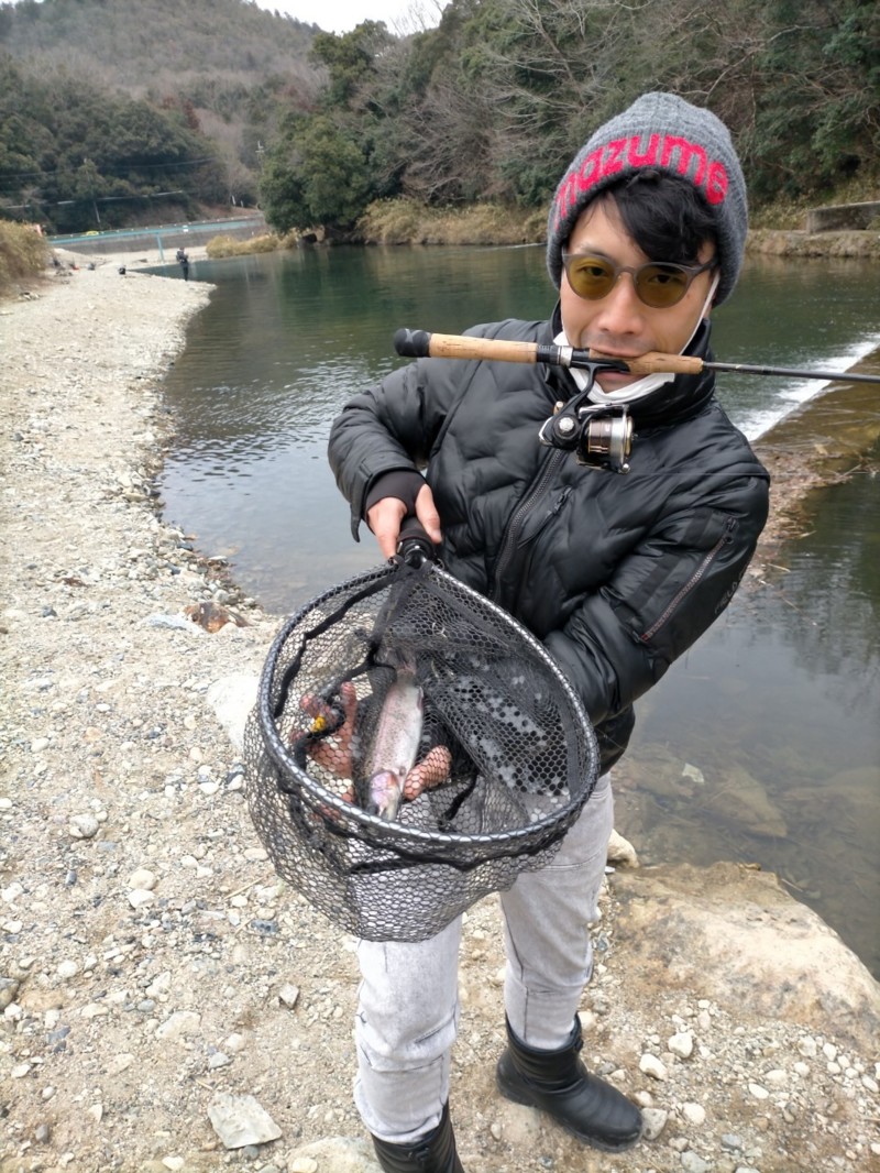 兵庫県猪名川町北田原マス釣り場のエリアトラウト釣果
