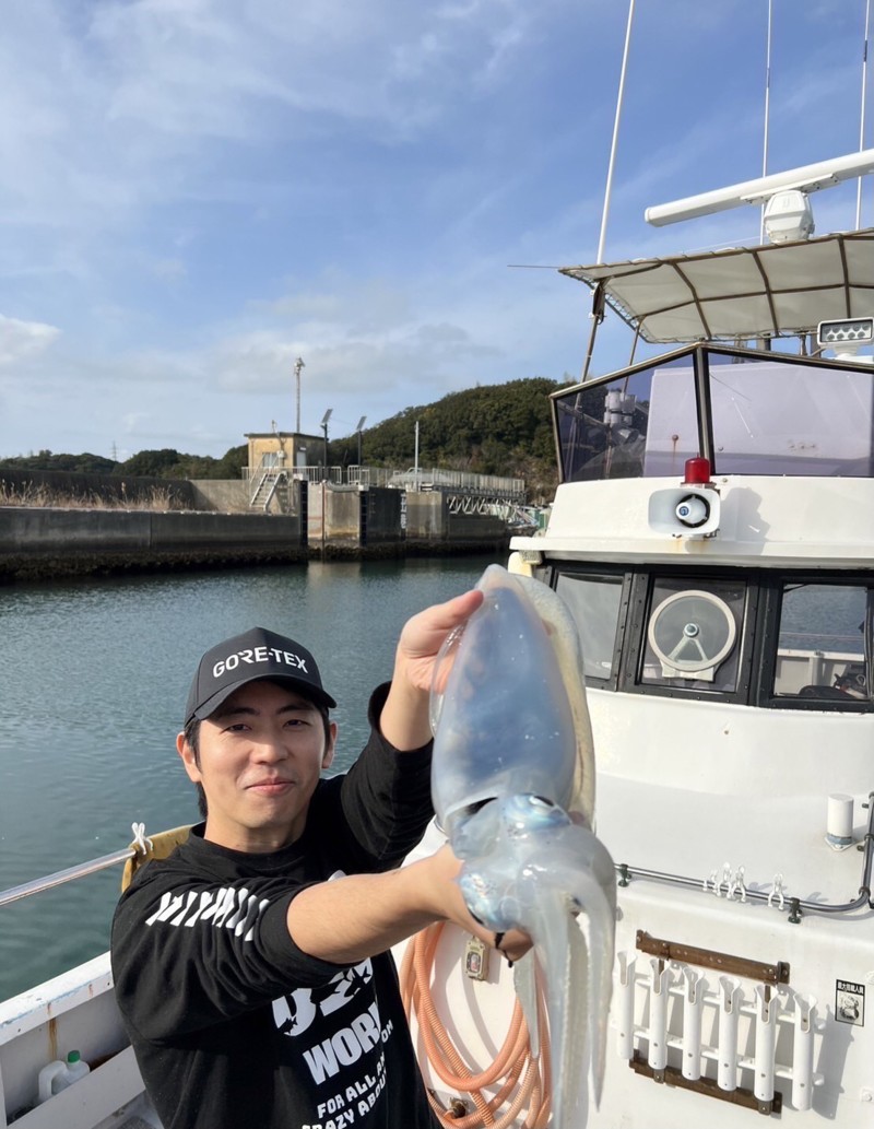 三重県志摩市より2月のティップランでアオリイカ釣果