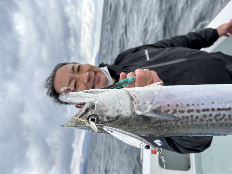 京都府舞鶴沖のブレードジギングでサワラ釣果