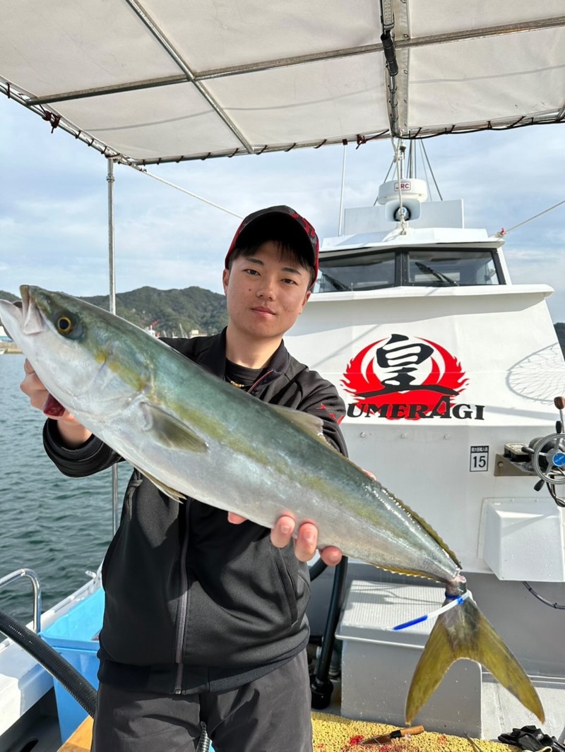 兵庫県南あわじ市より鳴門海峡のジギングでメジロ釣果