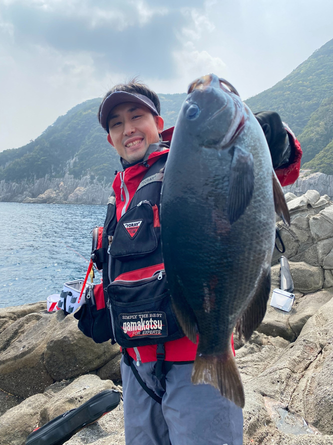 長崎県五島列島福江島の磯フカセでグレ釣果