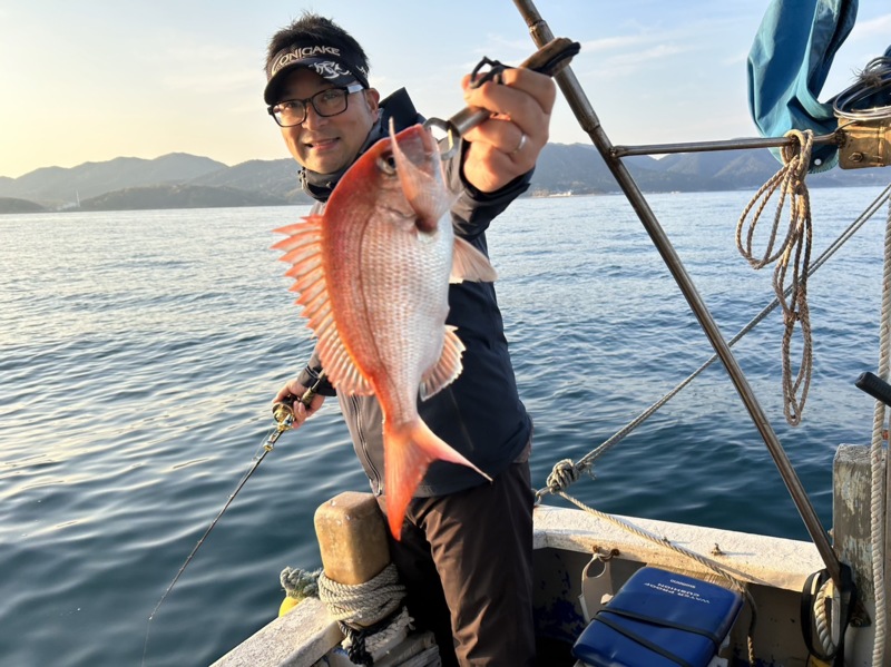 大阪府泉南小島よりタイラバで真鯛釣果