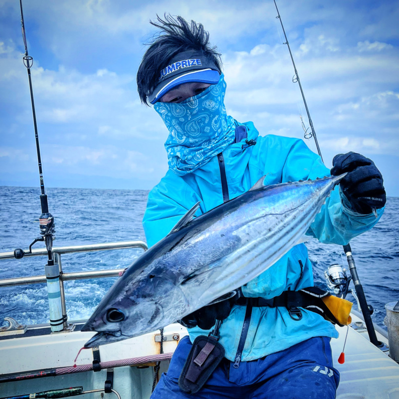 三重県錦よりオフショアキャスティングでカツオ釣果