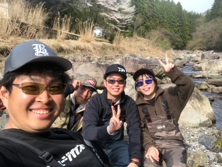 滋賀県愛知川上流にてフライでイワナ、アマゴ釣果