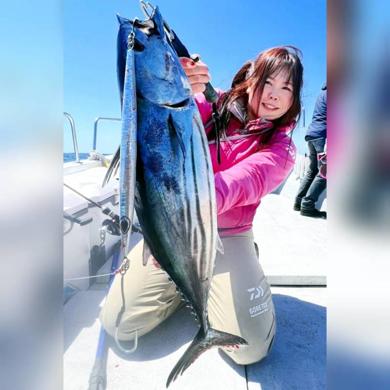 三重県志摩市のトンジギでカツオ・シイラ釣果