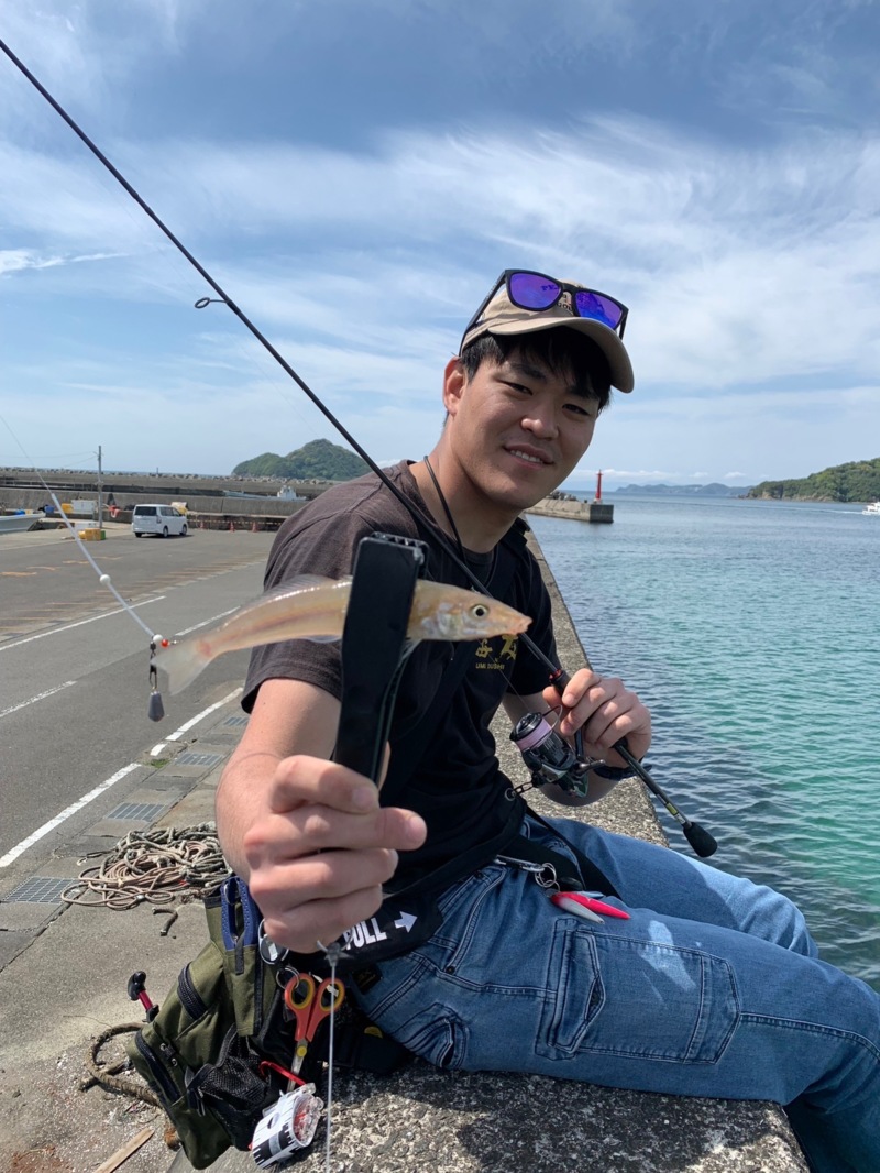 和歌山紀北で波止のちょい投げキス釣果