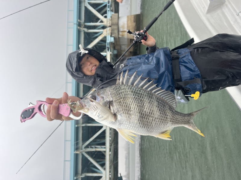 大阪湾大正区からインショアゲームでチヌ・キビレ釣果