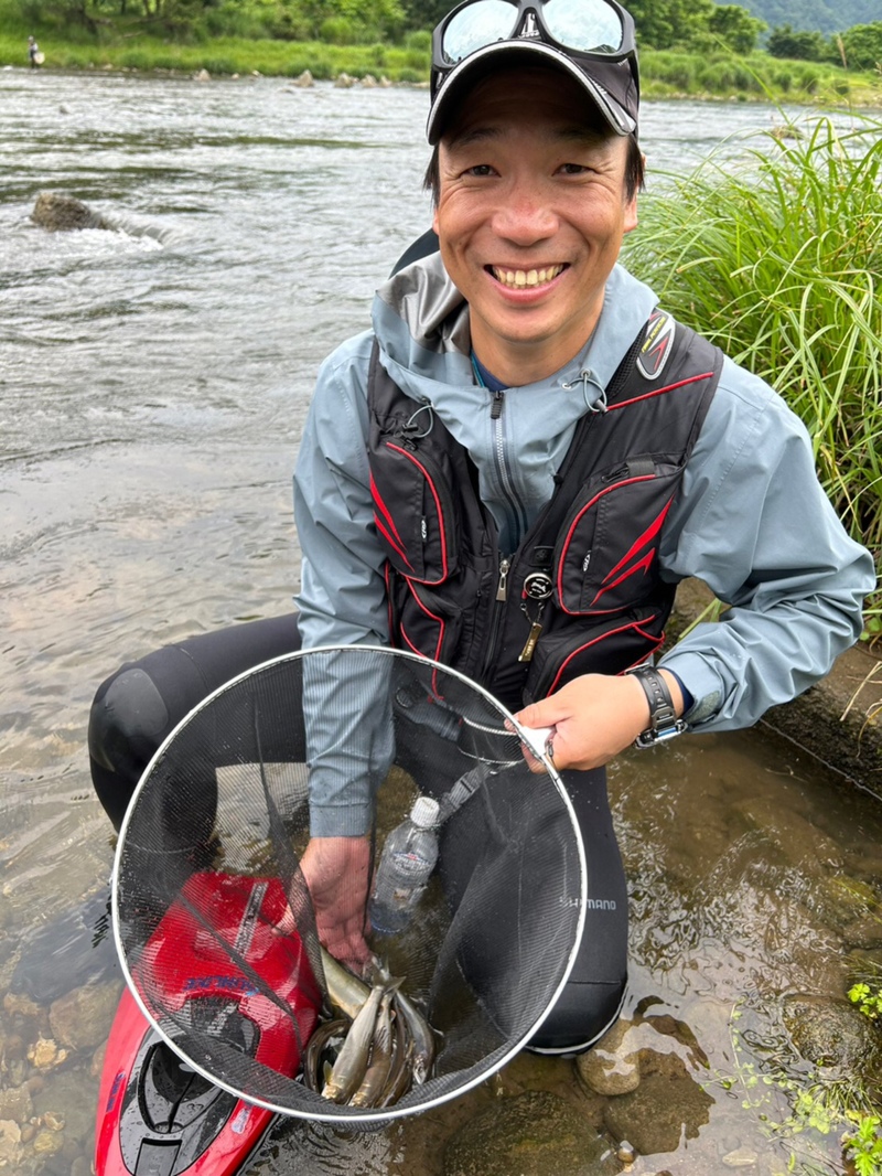 6/6 矢田川 友釣り釣行