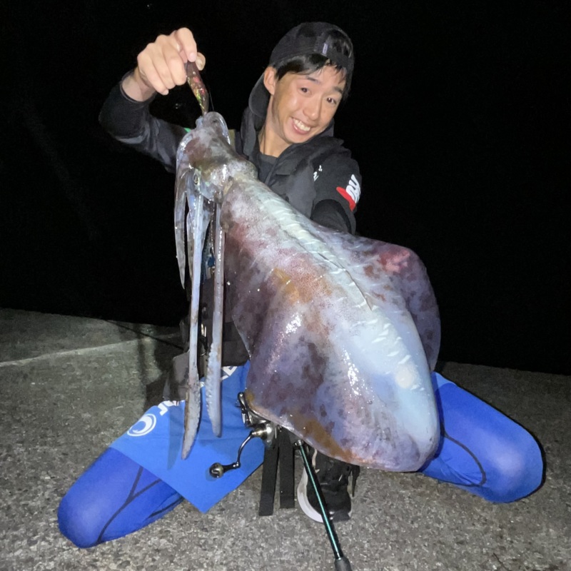 遂に出た❗️夏モンスター🦑