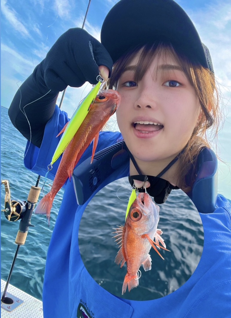 富山湾でアカムツジギング!