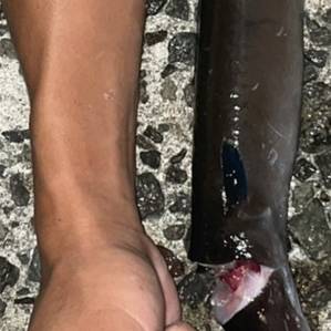 淡路島 波止タチウオ釣り