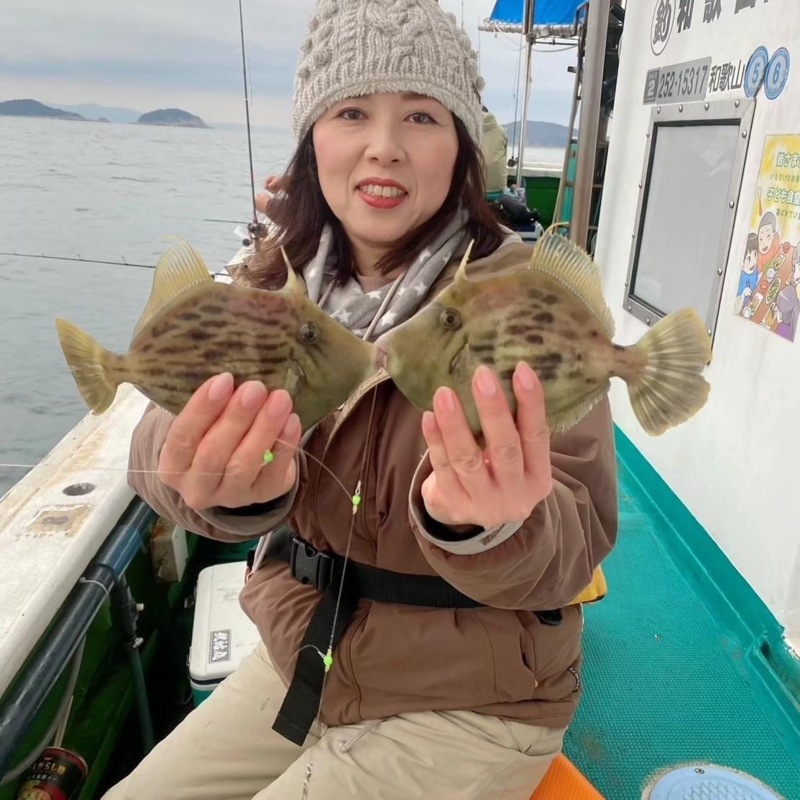 和歌山カワハギ釣行