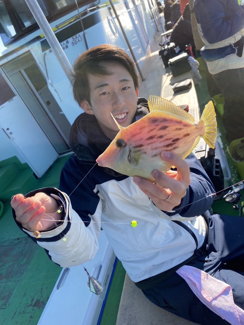 カワハギ釣りに行ってきました