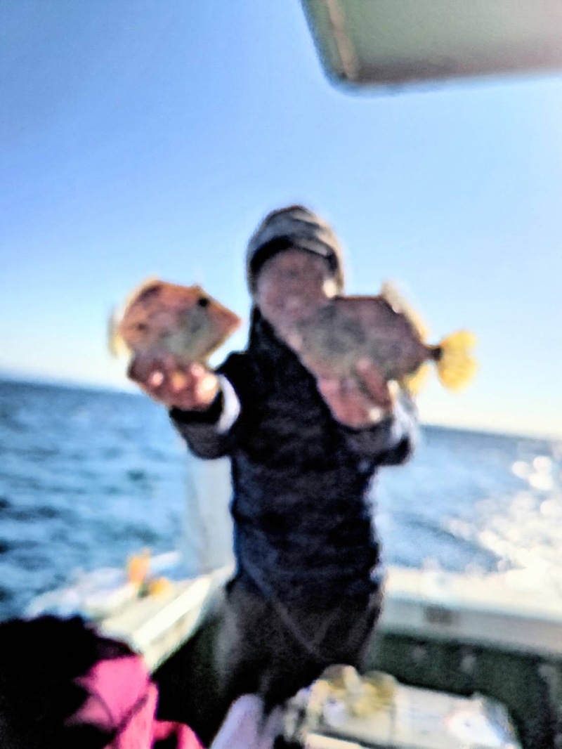 カワハギ釣りに行ってきました