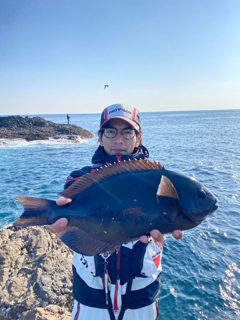 釣り納めの磯釣り