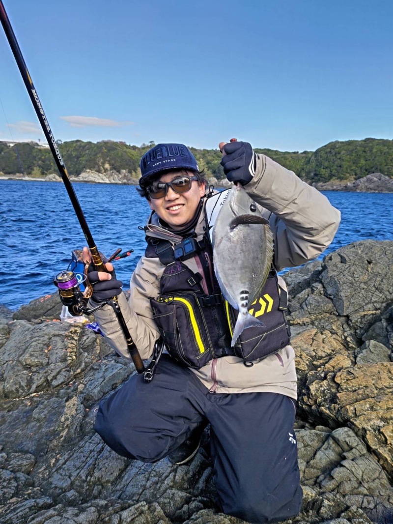 初めての磯釣り!