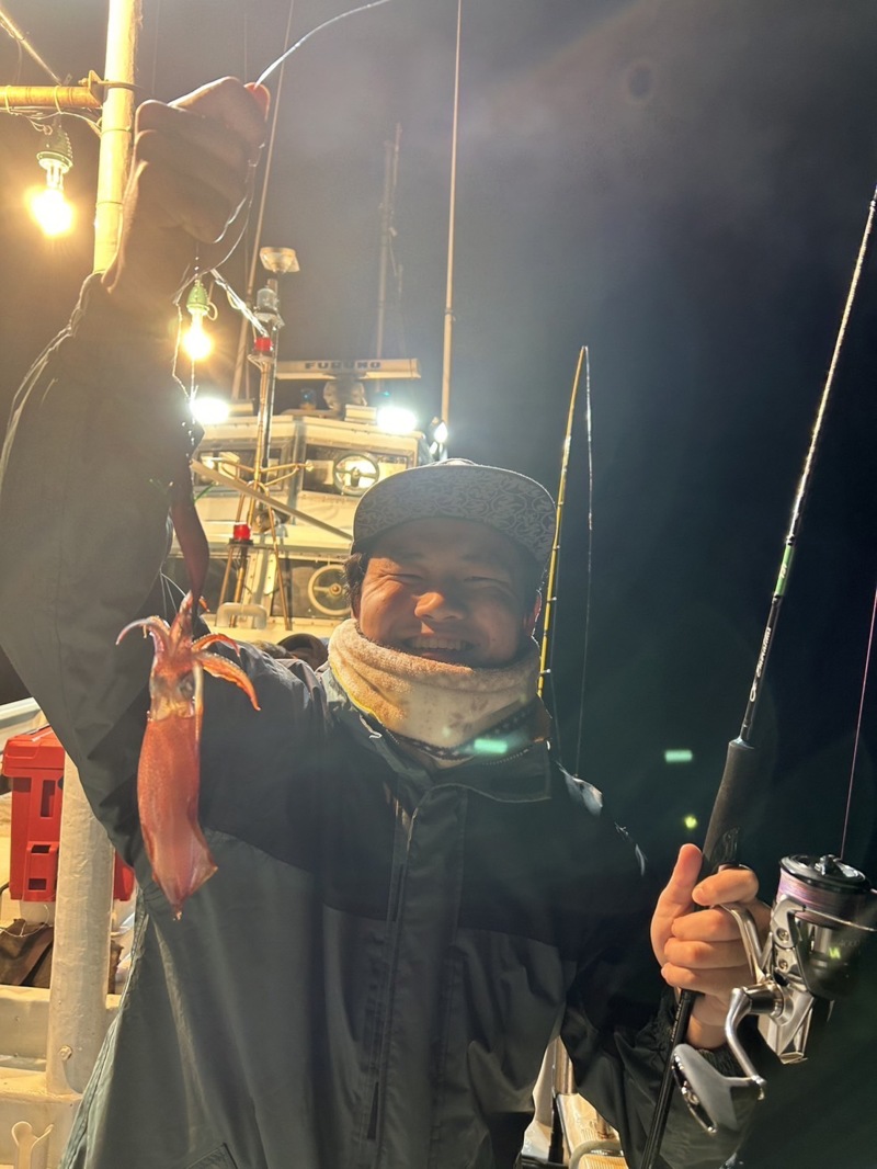 イカ調査in愛海丸