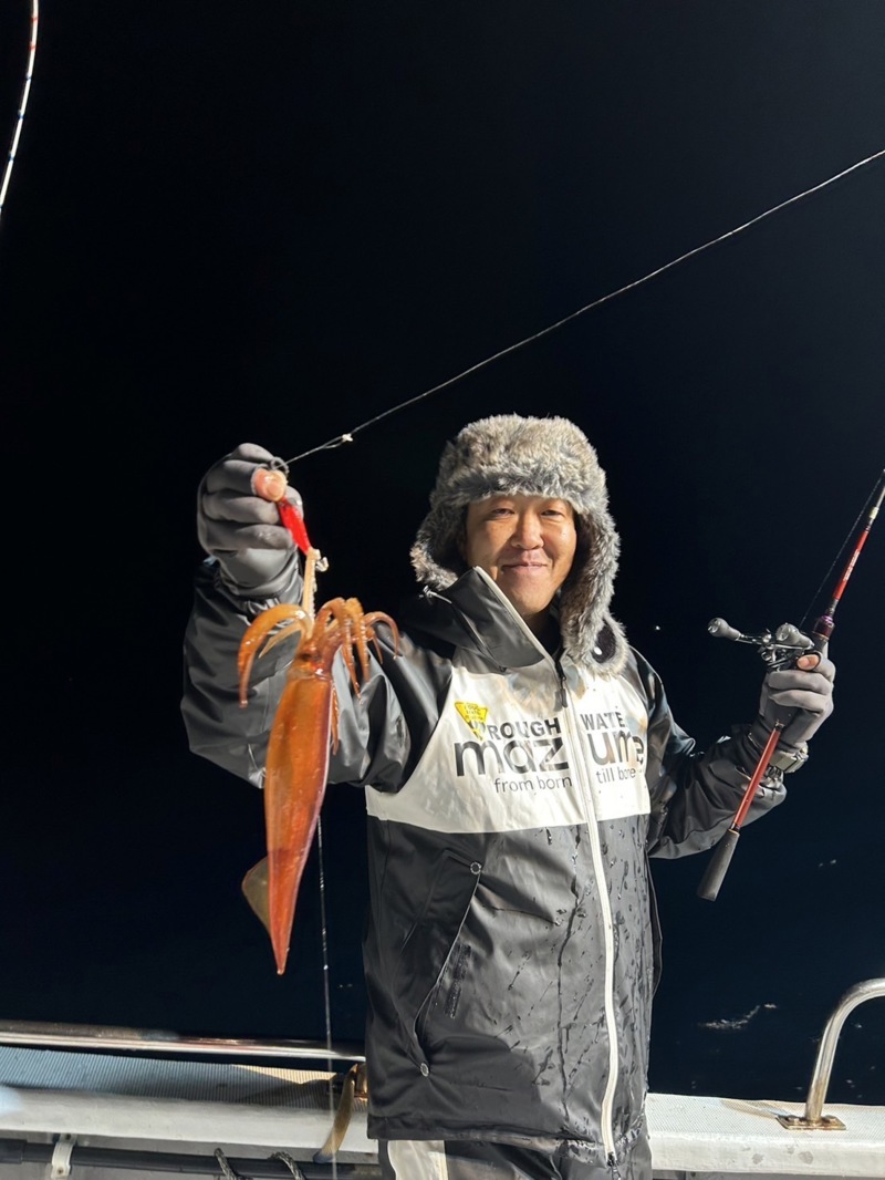 イカ調査in愛海丸