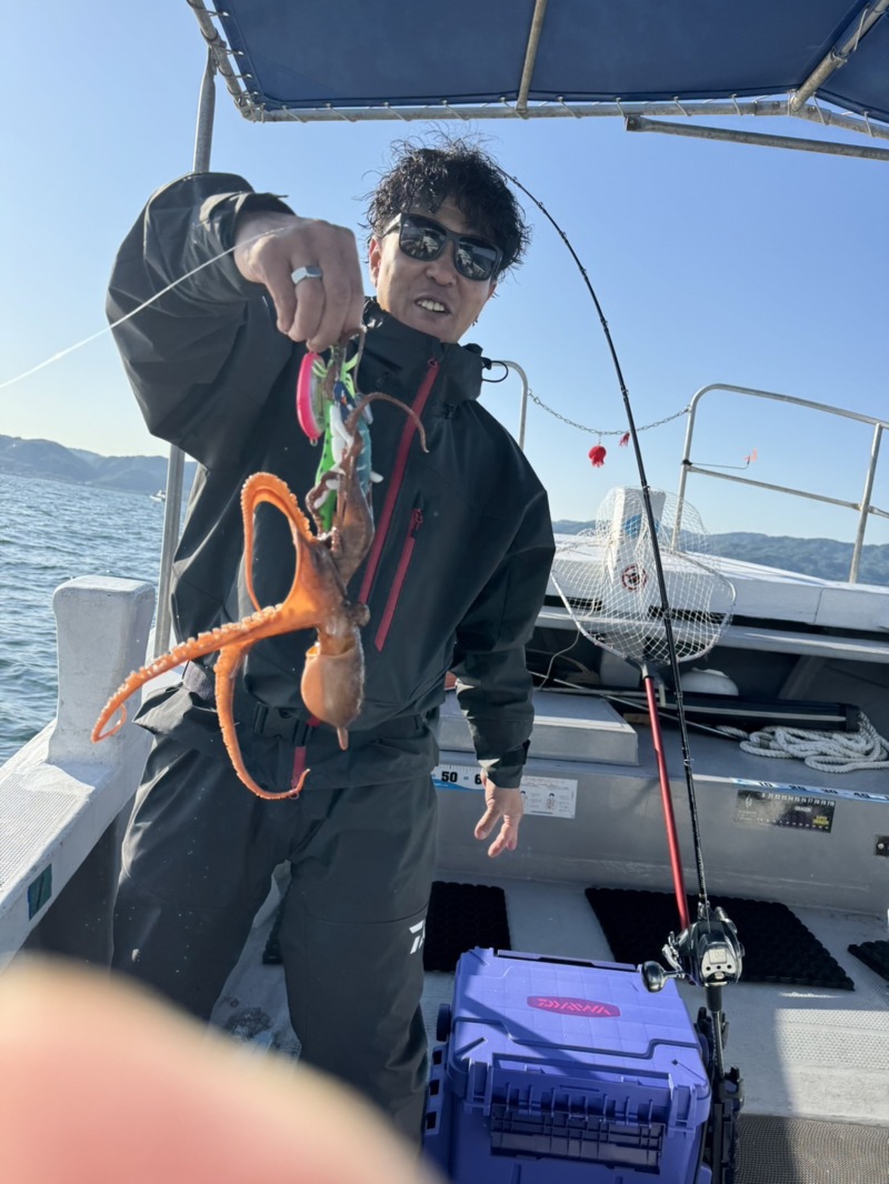 釣果上向き➚➚船タコ釣り!!