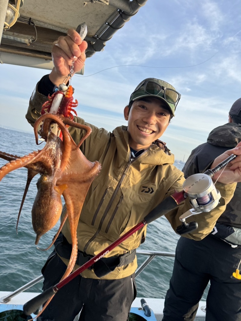 好調明石タコ釣り!