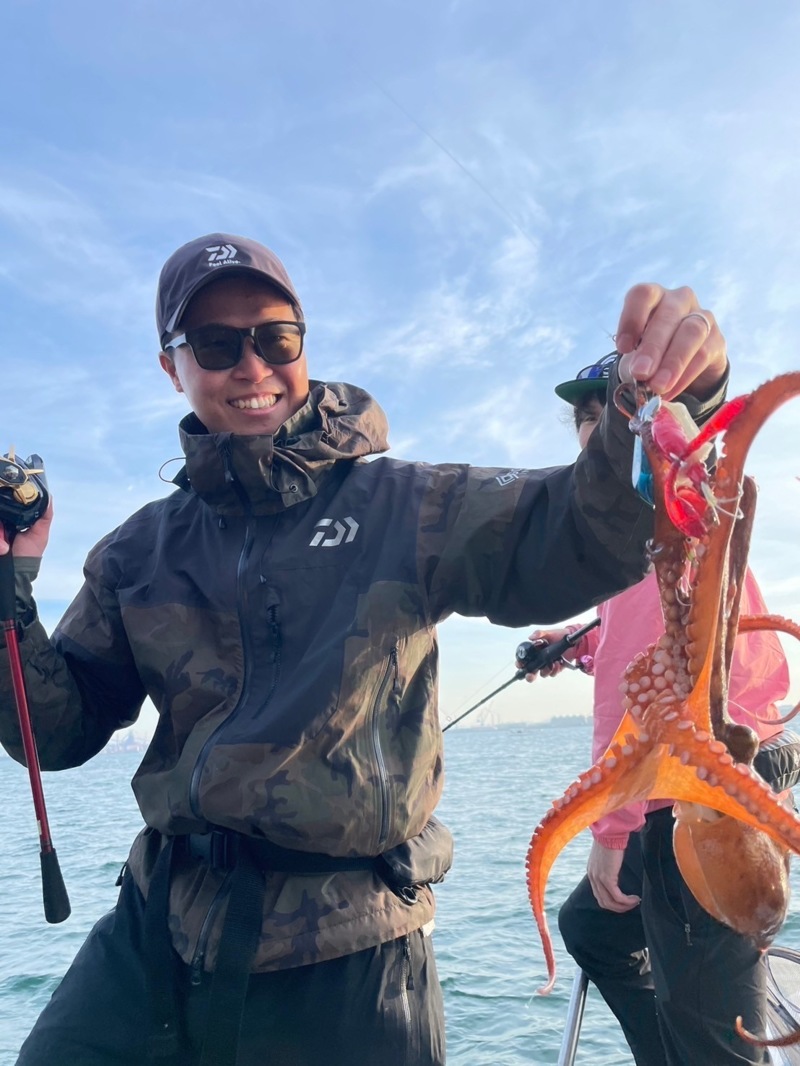 好調明石タコ釣り!