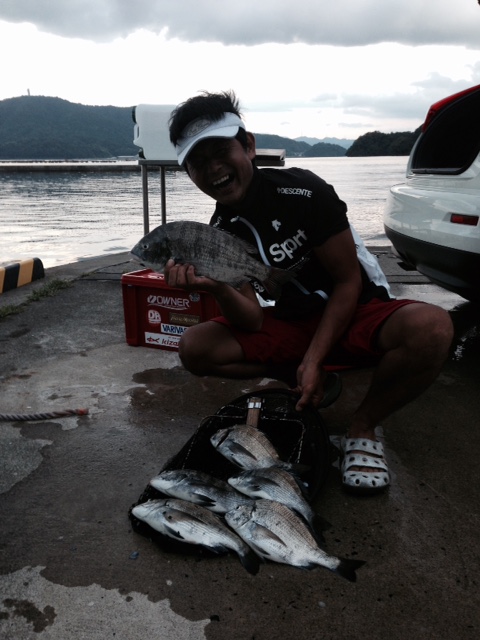 京都・舞鶴の筏チヌ釣果