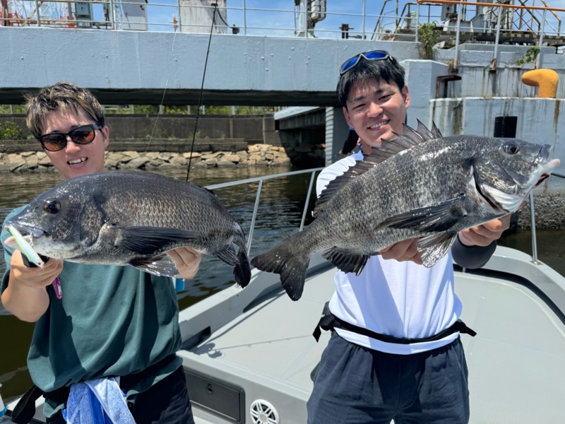 大阪湾でルアーソルトのチヌ釣果