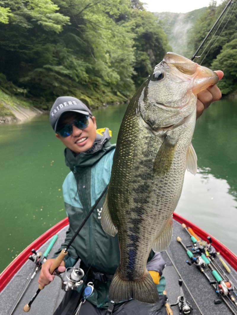 合川ダムでバス釣行