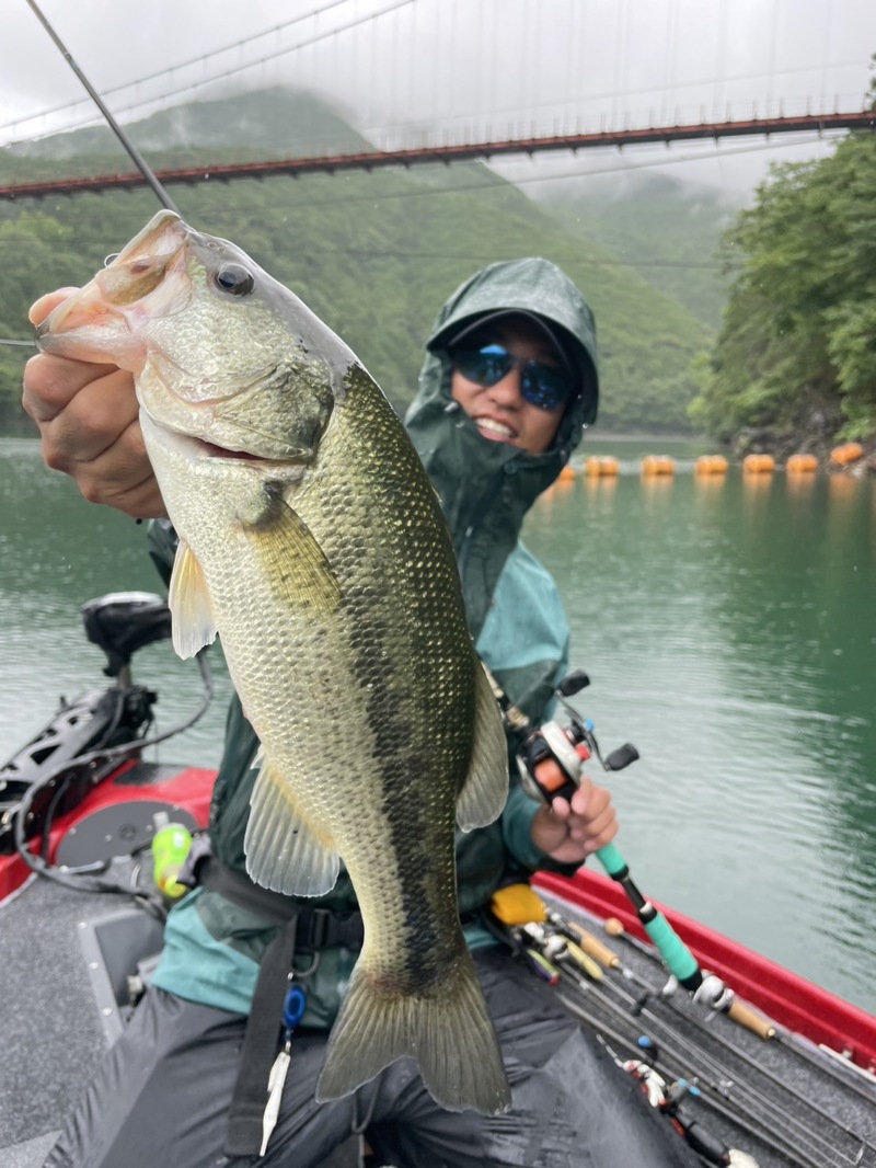 合川ダムでバス釣行