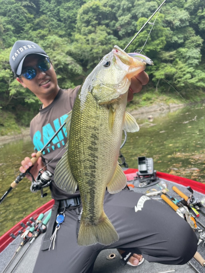 合川ダムでバス釣行