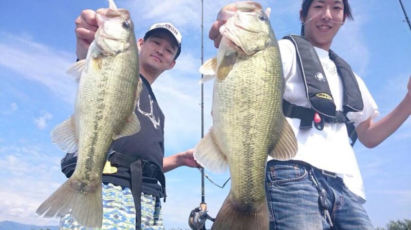 台風後の琵琶湖・ルアー|ブラックバス・船中10本以上釣果