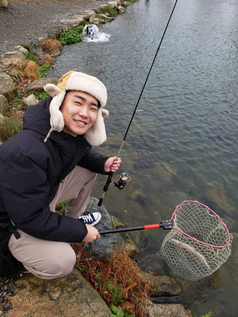 高島の泉へエリアトラウト釣行