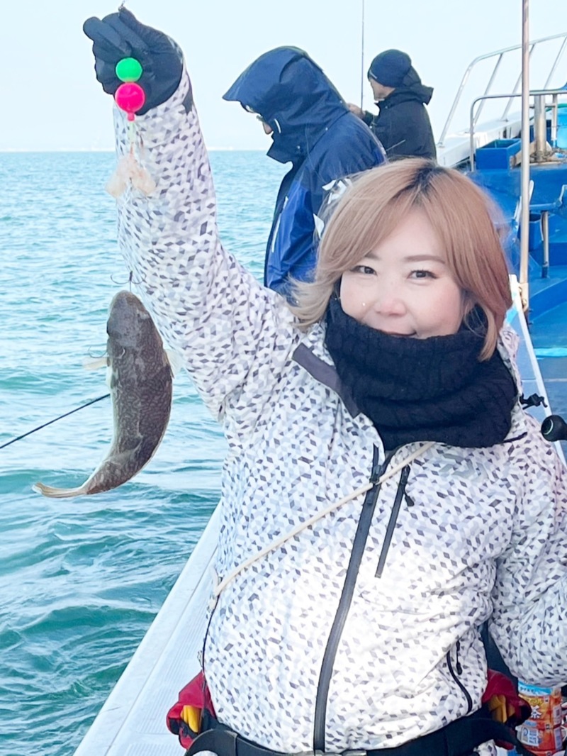 カットウフグ釣り