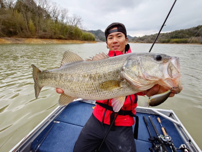 初の青野ダムでバスフィッシング❗️