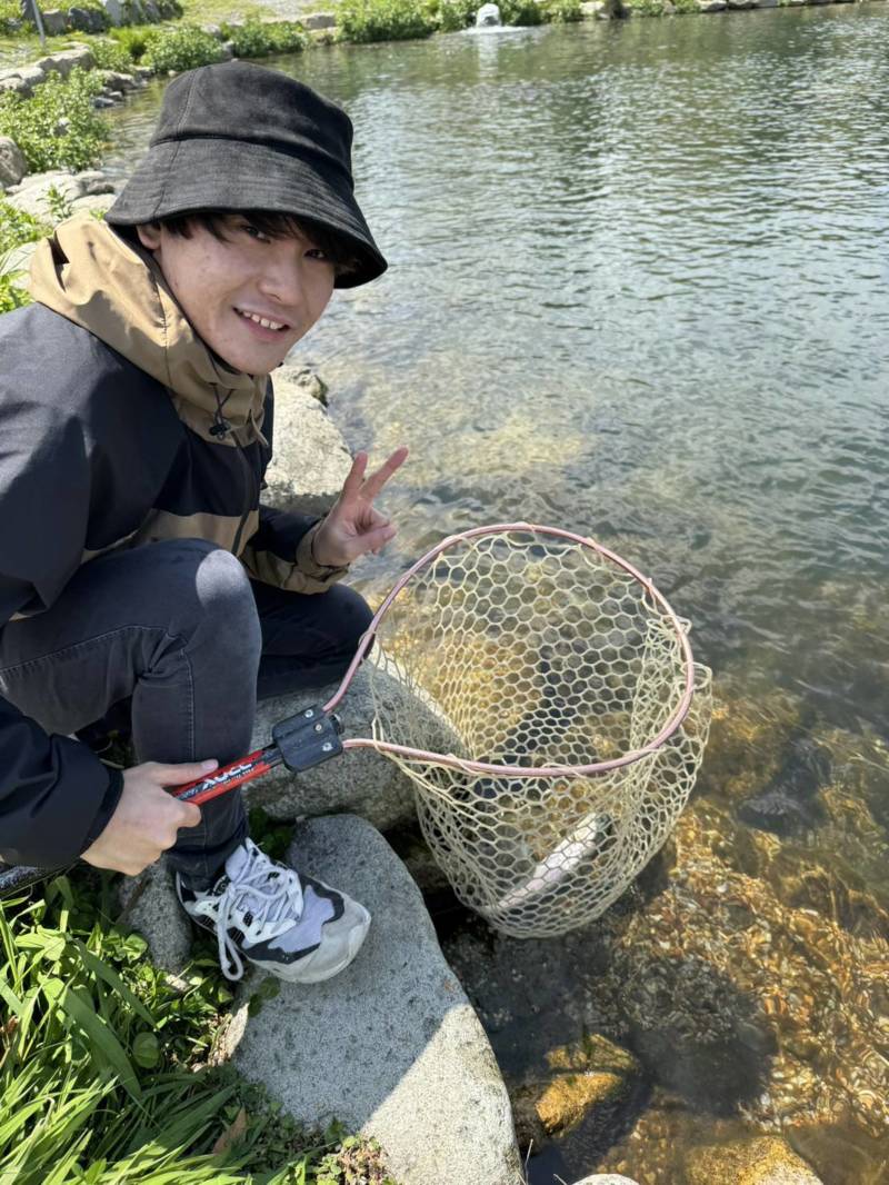 高島の泉へエリアトラウト釣行