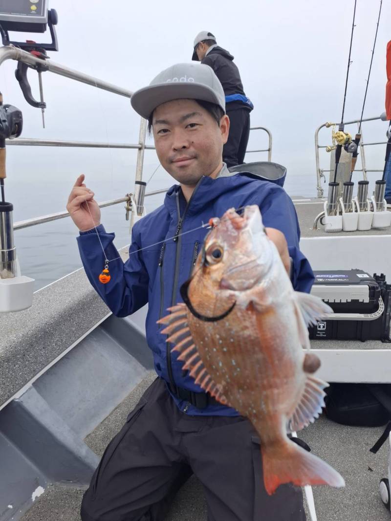 梅雨入り前の明石タイラバ