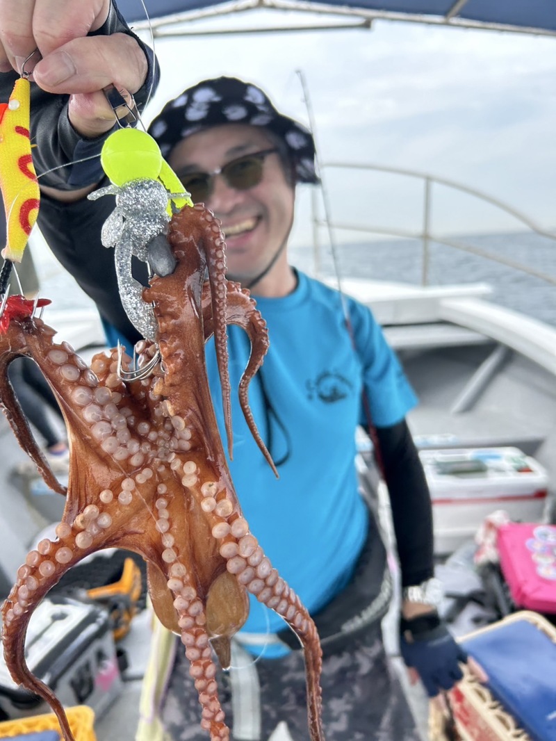 楽しいタコ釣り!!