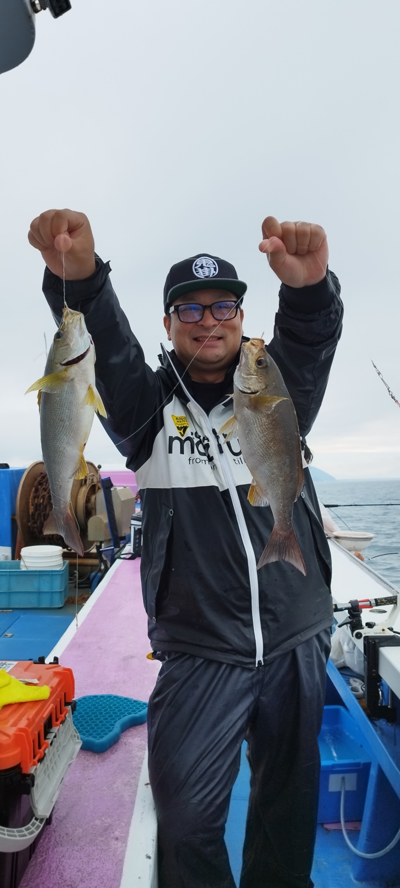 爆釣麦わらイサキ!