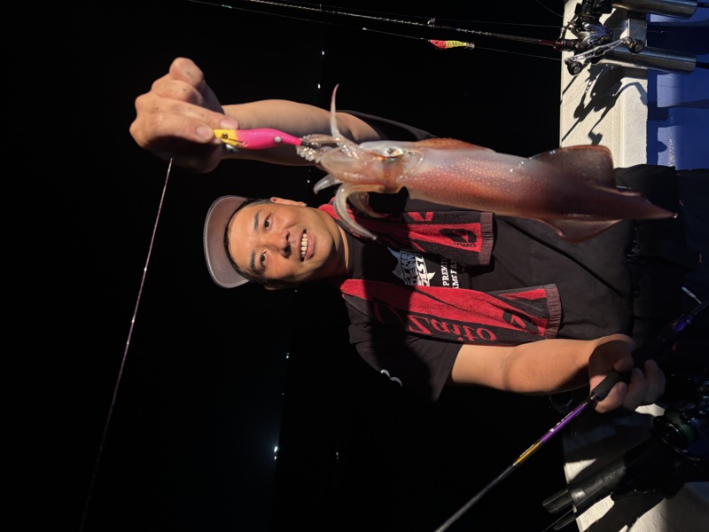 久幸丸さんにてイカメタル