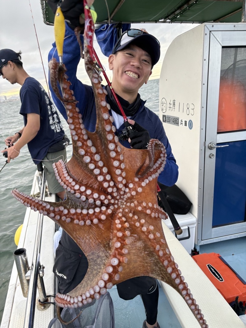 今期ラストの船タコ!!