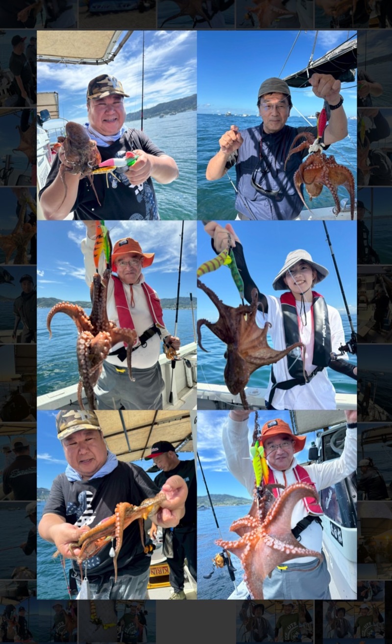 初めての船タコ釣り教室開催報告