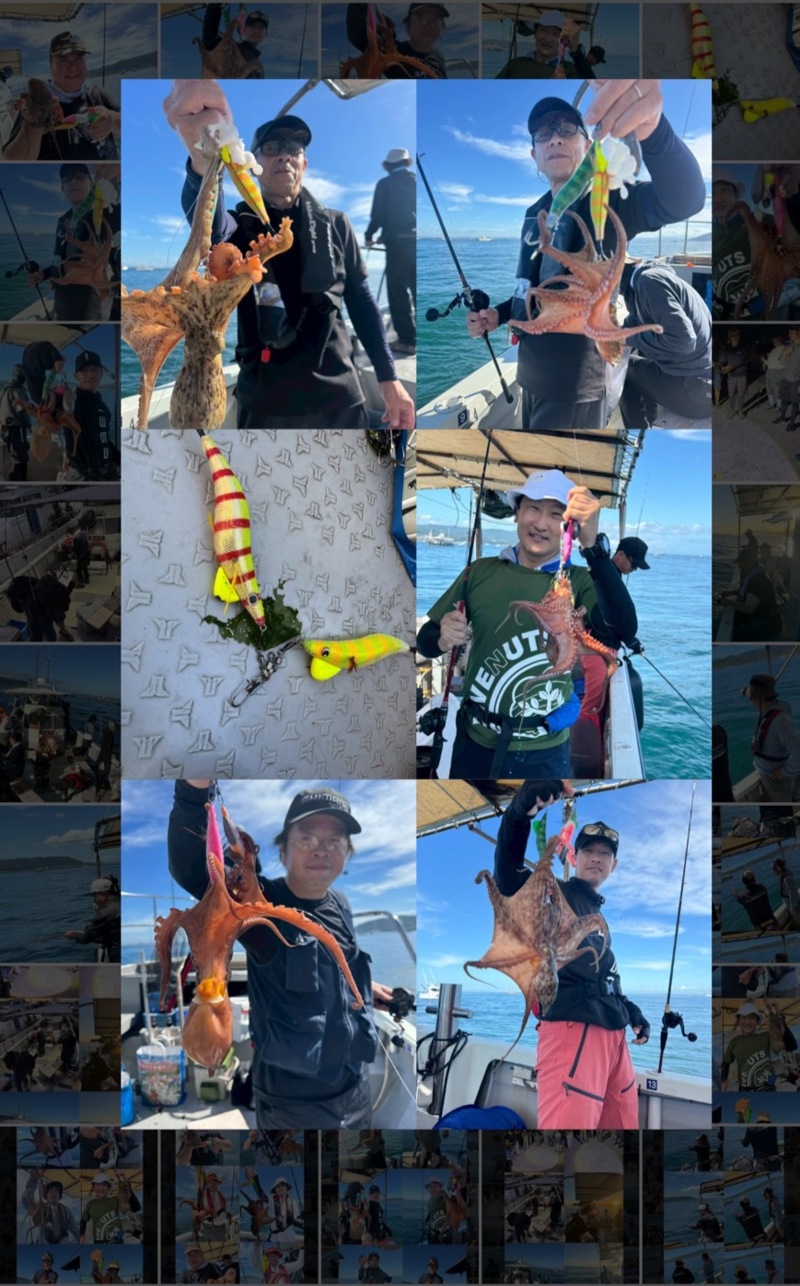 初めての船タコ釣り教室開催報告