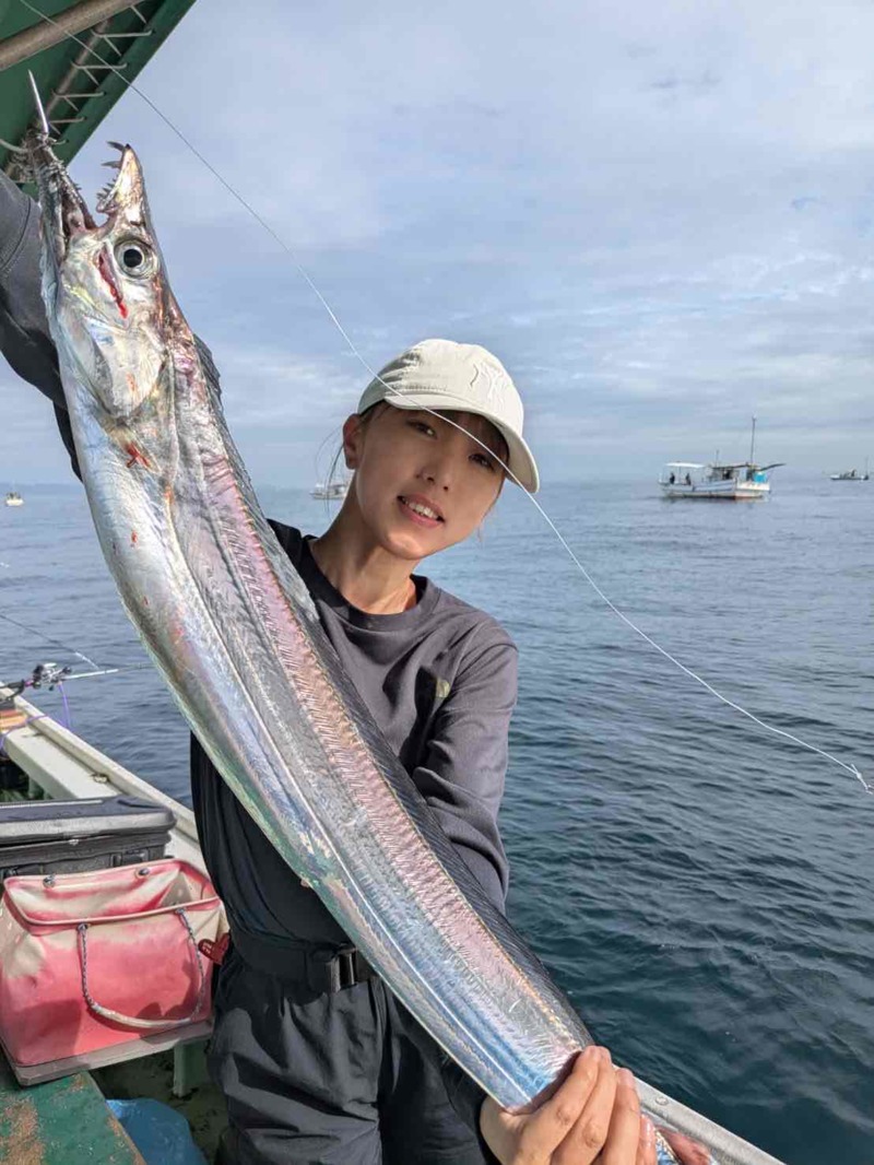 大阪湾「二小島丸」テンヤでタチウオ釣果