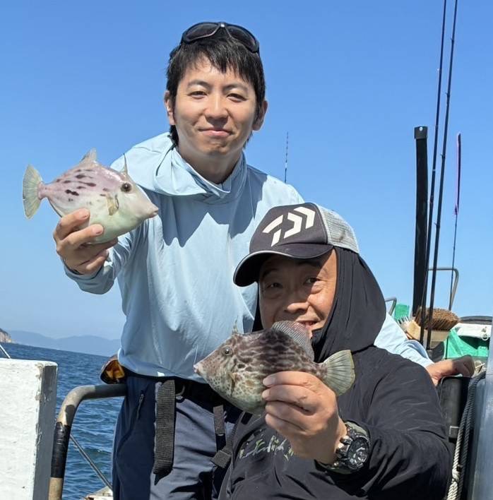 和歌山加太沖「清風丸」のカワハギ釣果
