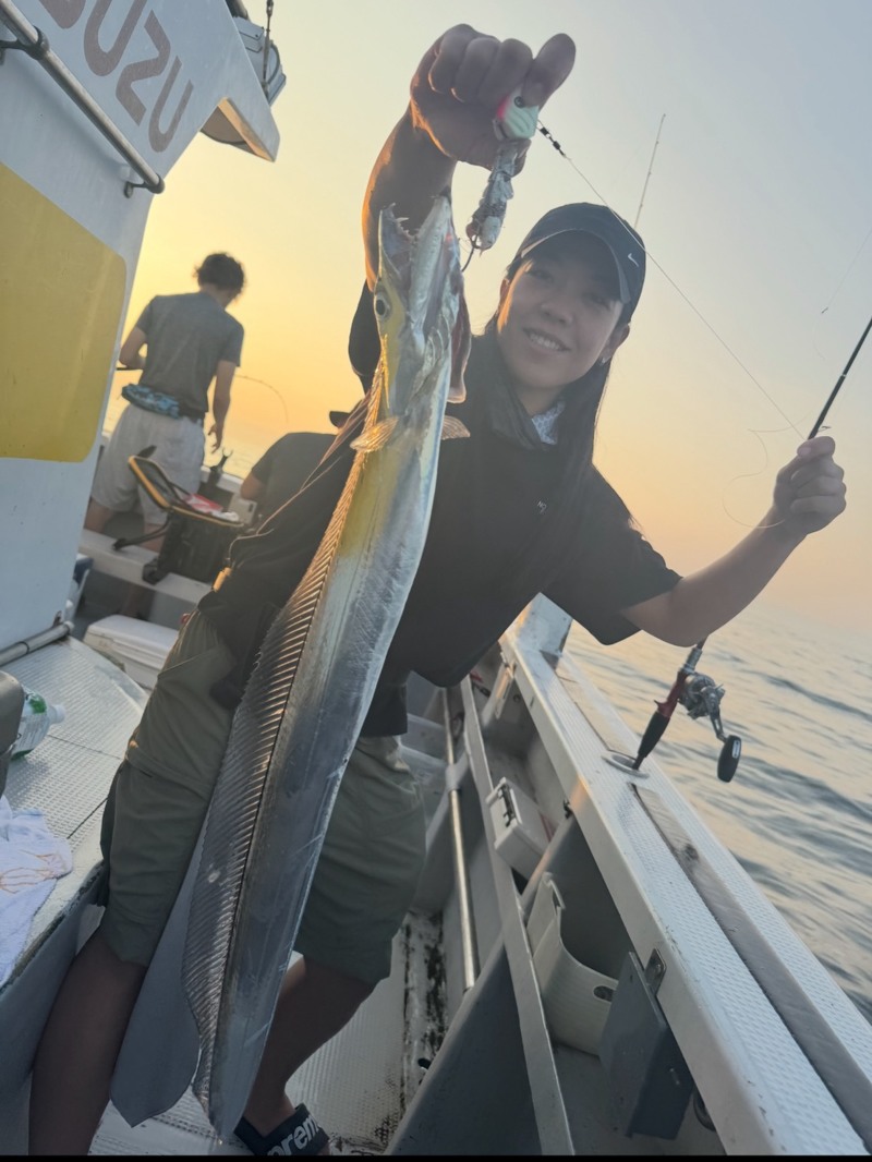 西宮市今津港「釣人屋」でテンヤのタチウオ釣果