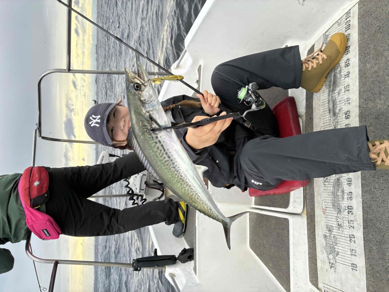 大阪湾「バウンティホエール」さんでキャスティングのサワラ釣果