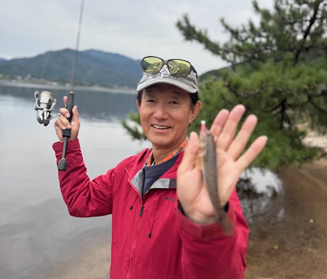 福井県久々子湖でルアー釣りでのハゼ釣果